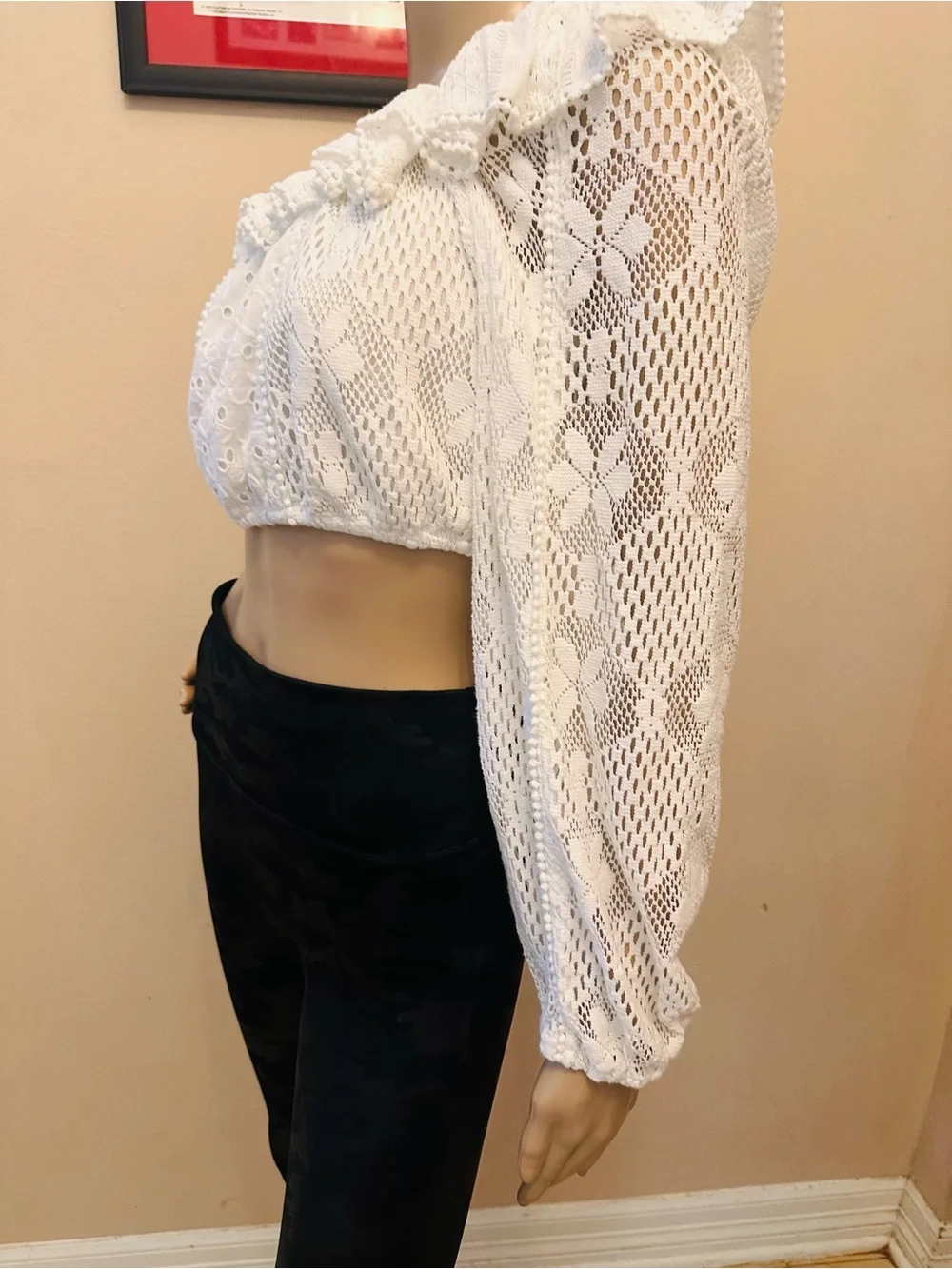 DORABELLA CROP TOP TRUE WHITE